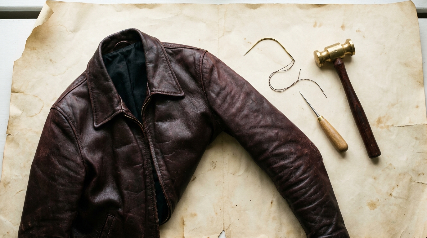 Leren kleding vermaken & repareren — De Schaar Kledingreparatie