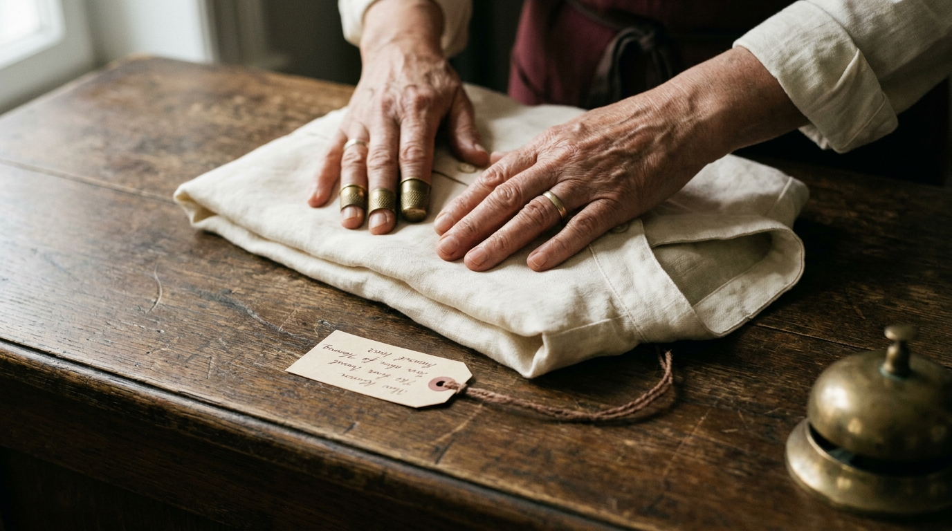 Het atelier van De Schaar Kledingreparatie in Vlijmen